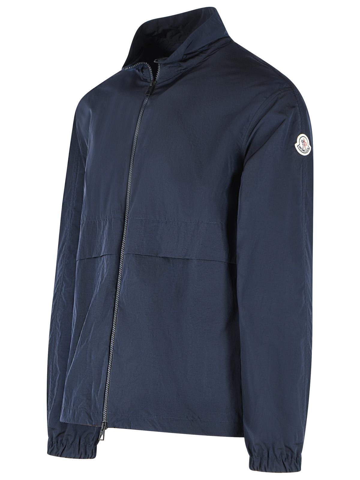 Moncler 'Rastaban' Midnight Blue Polyamide Foldable Jacket Men MONCLER