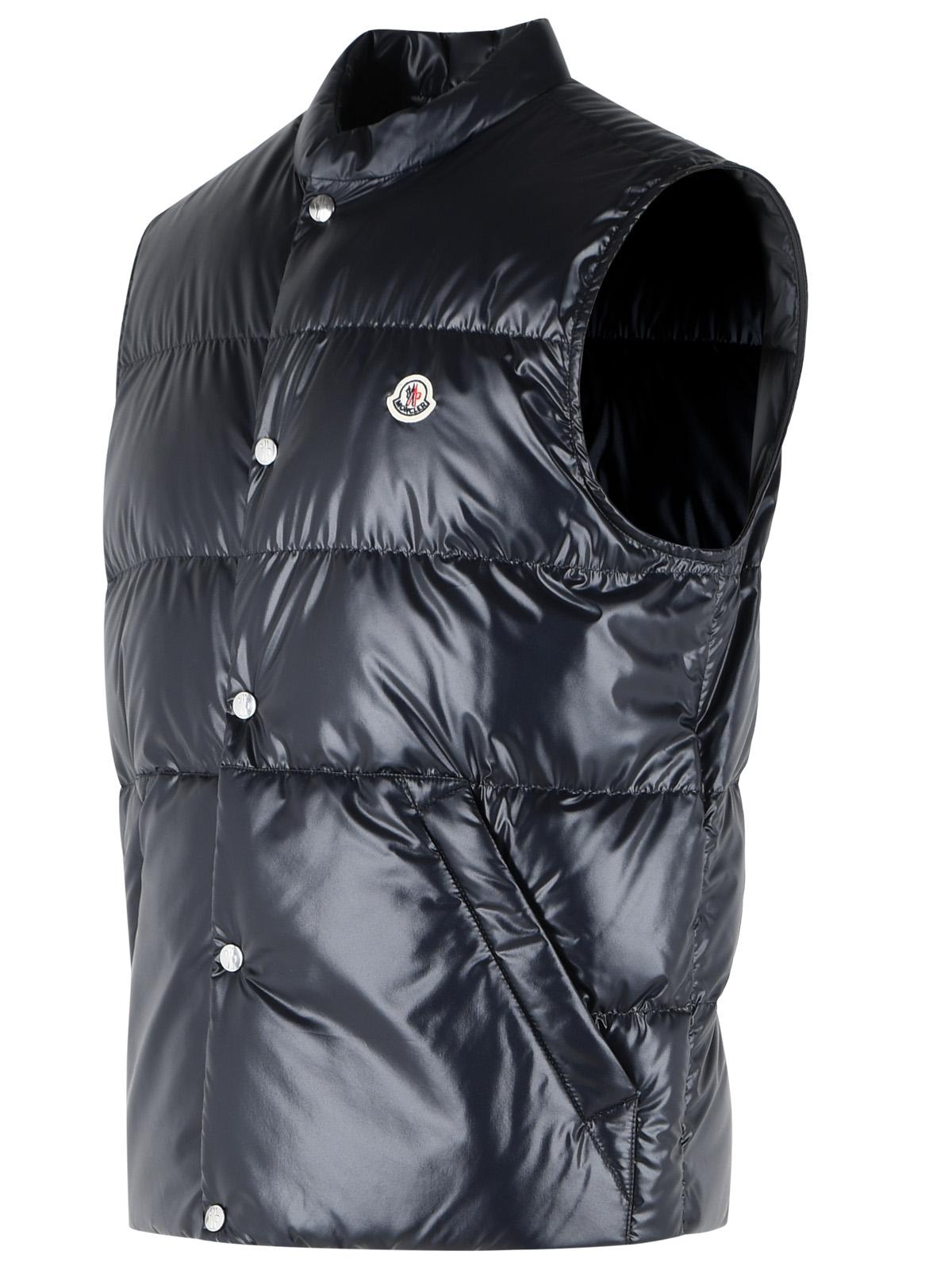 Moncler 'Restigo' Navy Polyester Vest Men MONCLER