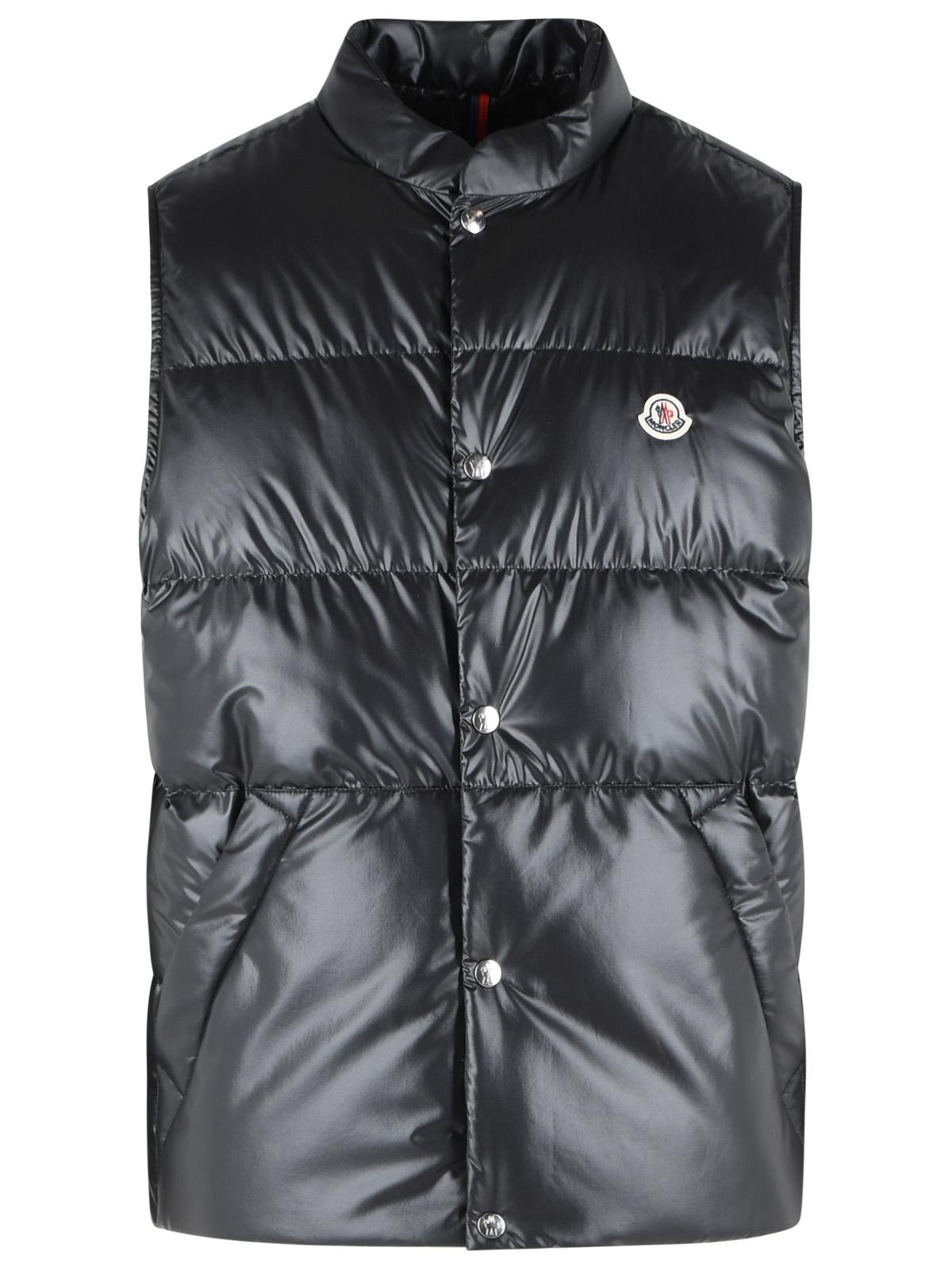 Moncler 'Restigo' Black Polyester Vest Men MONCLER