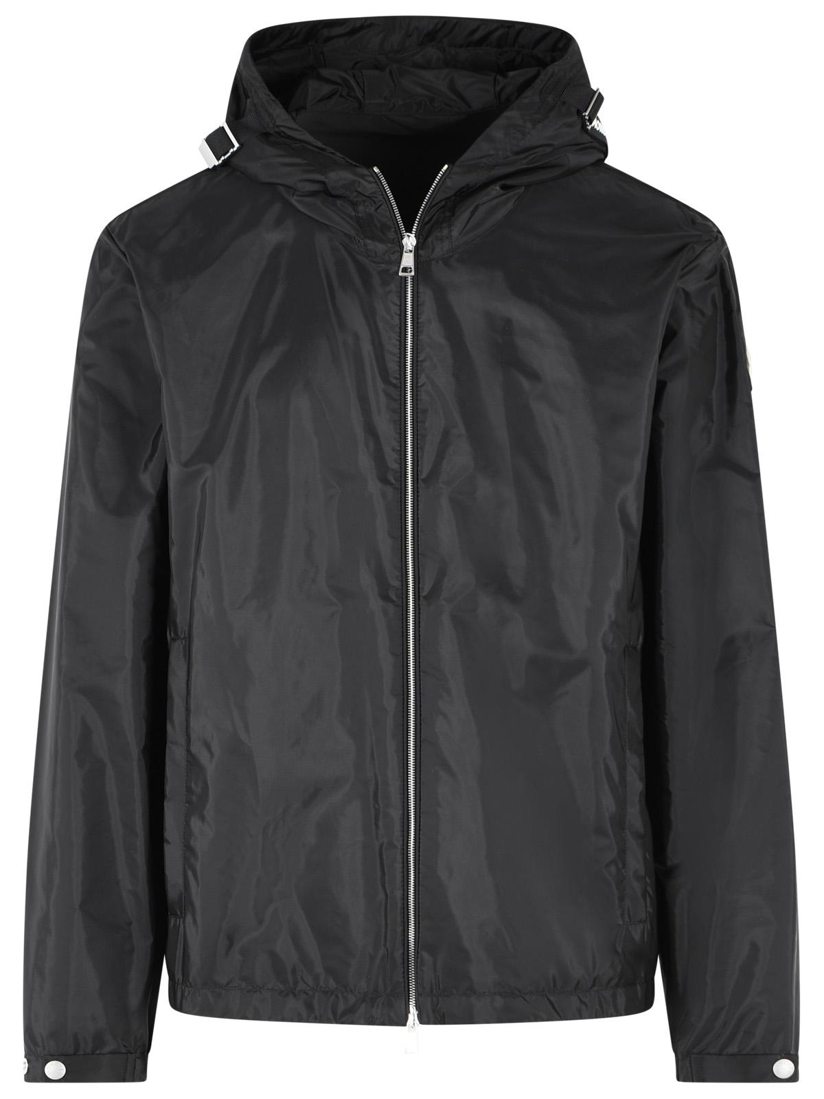 Moncler 'Remoray' Black Polyamide Hooded Windbreaker Men MONCLER
