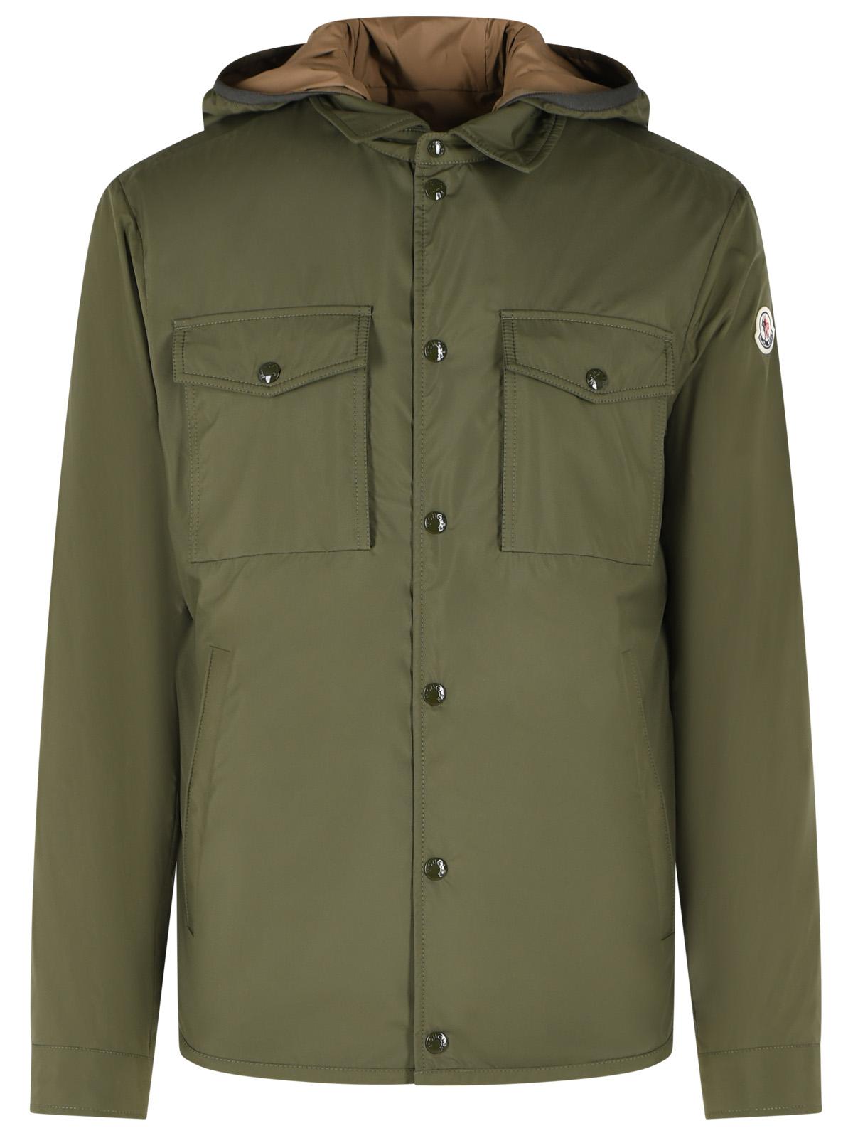 Moncler 'Chirano' Green Polyester Jacket Men MONCLER