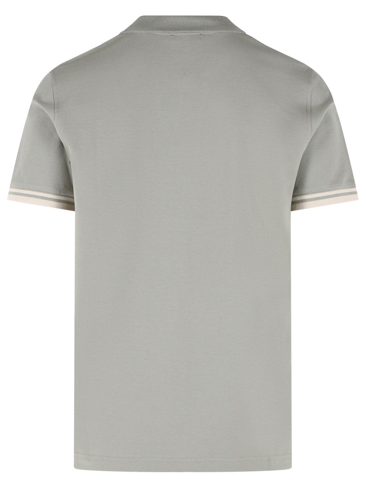 Fay Green Stretch Cotton Polo Shirt Men FAY