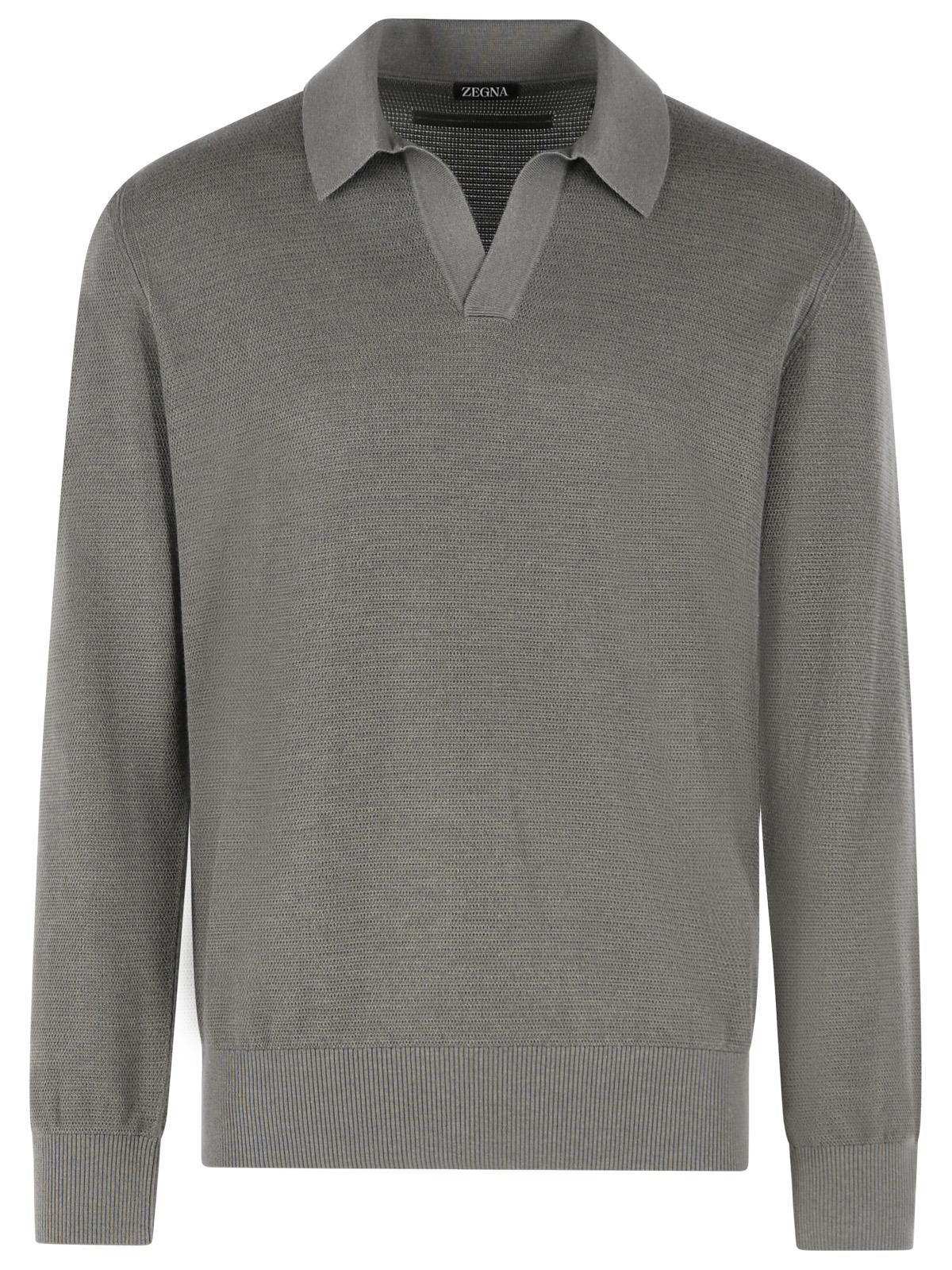 Zegna Mole Cashmere Blend Sweater Men ZEGNA