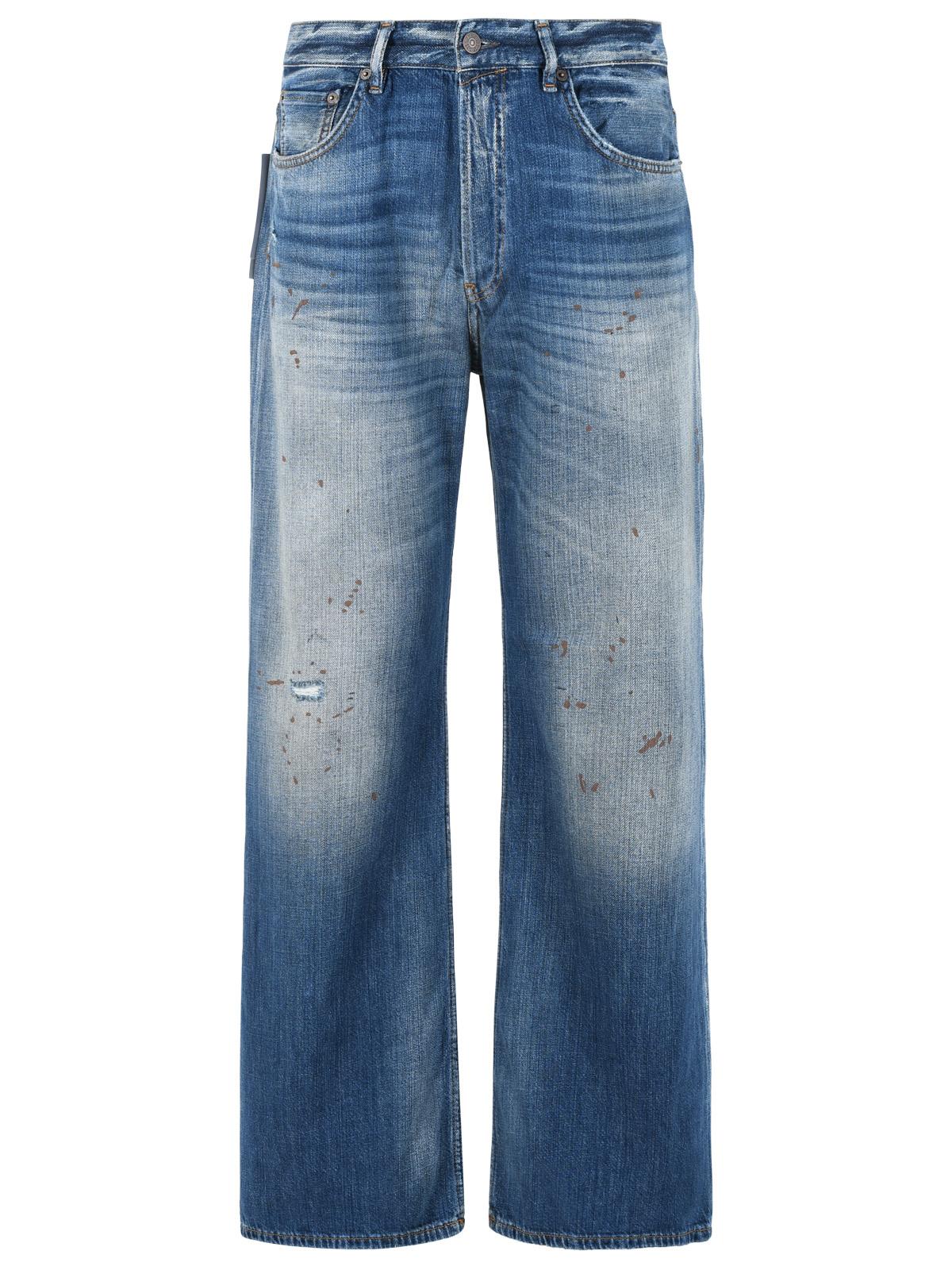 Acne Studios '2021' Blue Denim Jeans Men ACNE STUDIOS