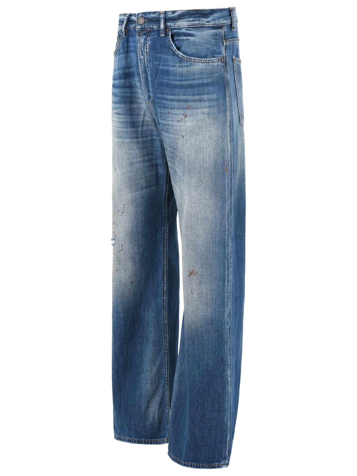 Acne Studios '2021' Blue Denim Jeans Men ACNE STUDIOS