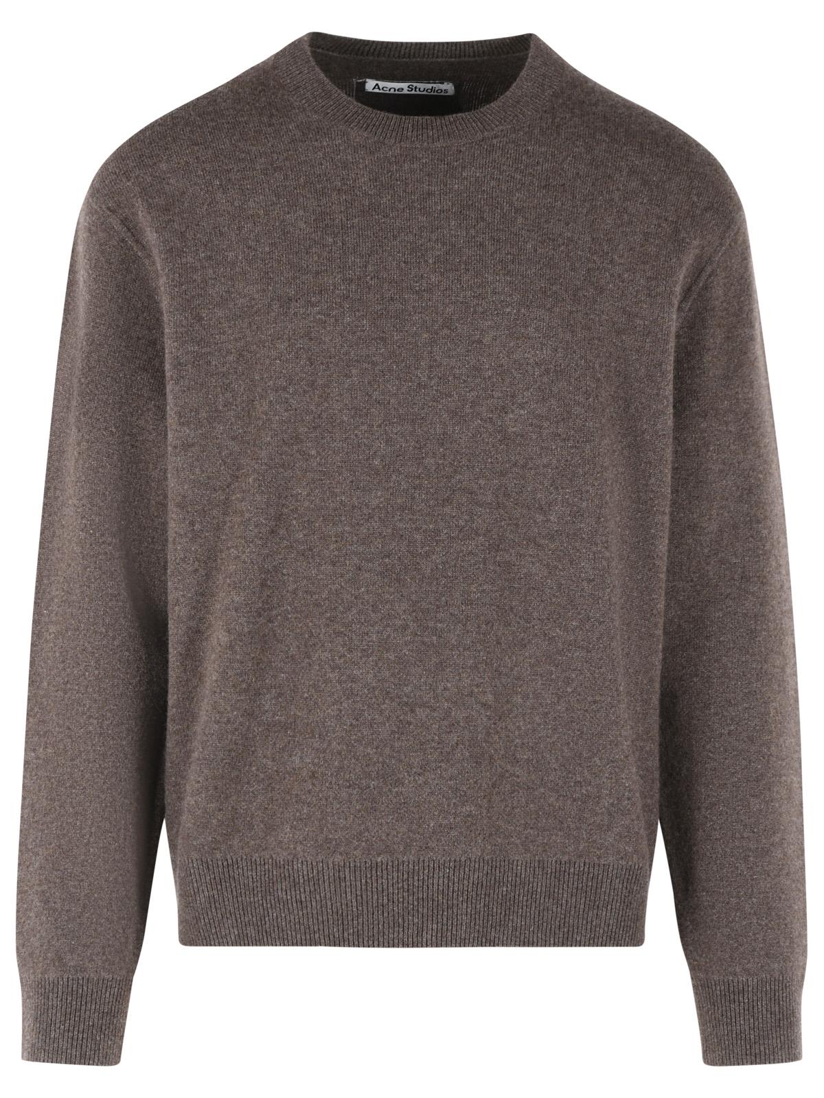 Acne Studios Brown Cashmere Sweater Men ACNE STUDIOS