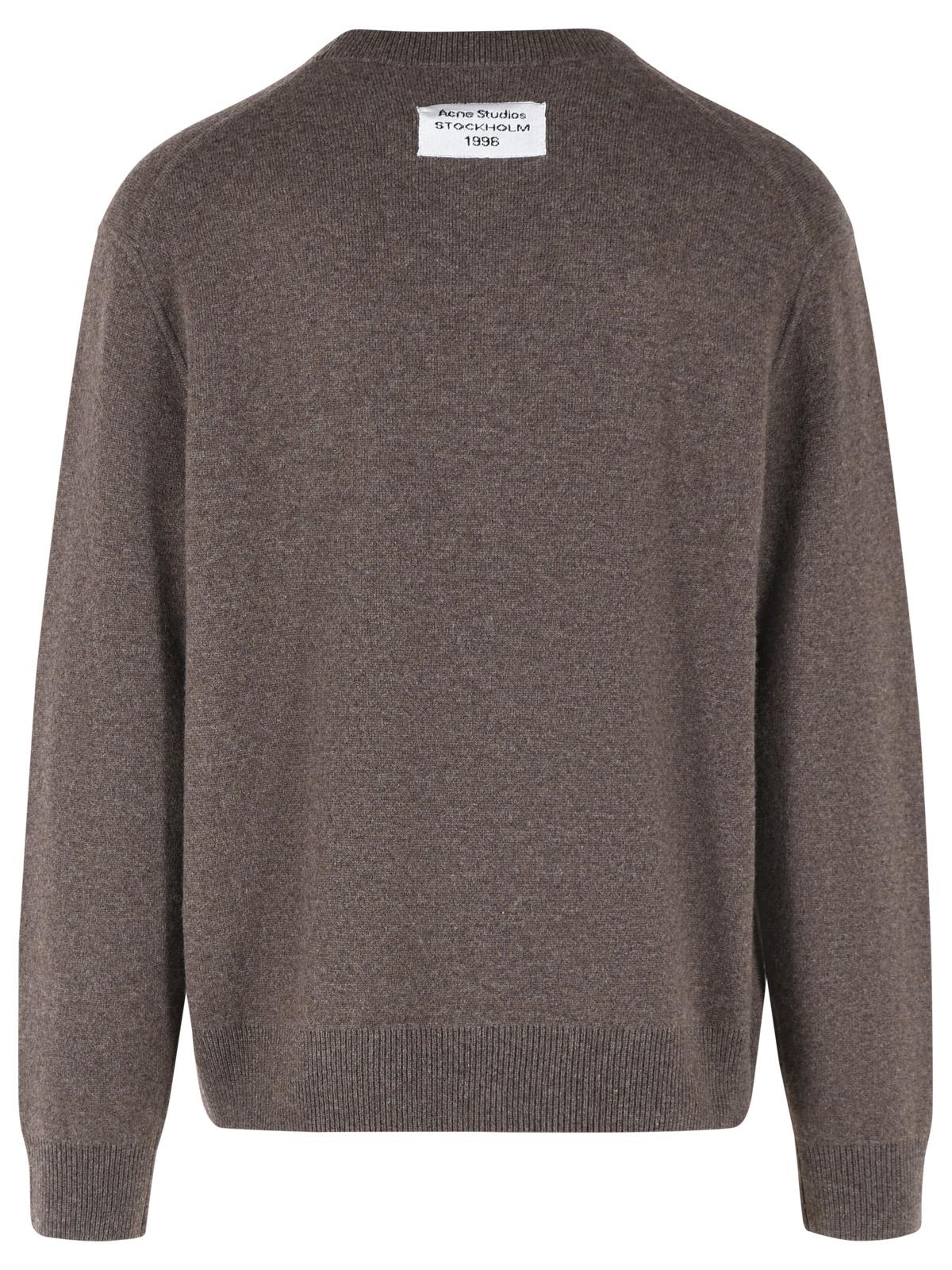 Acne Studios Brown Cashmere Sweater Men ACNE STUDIOS