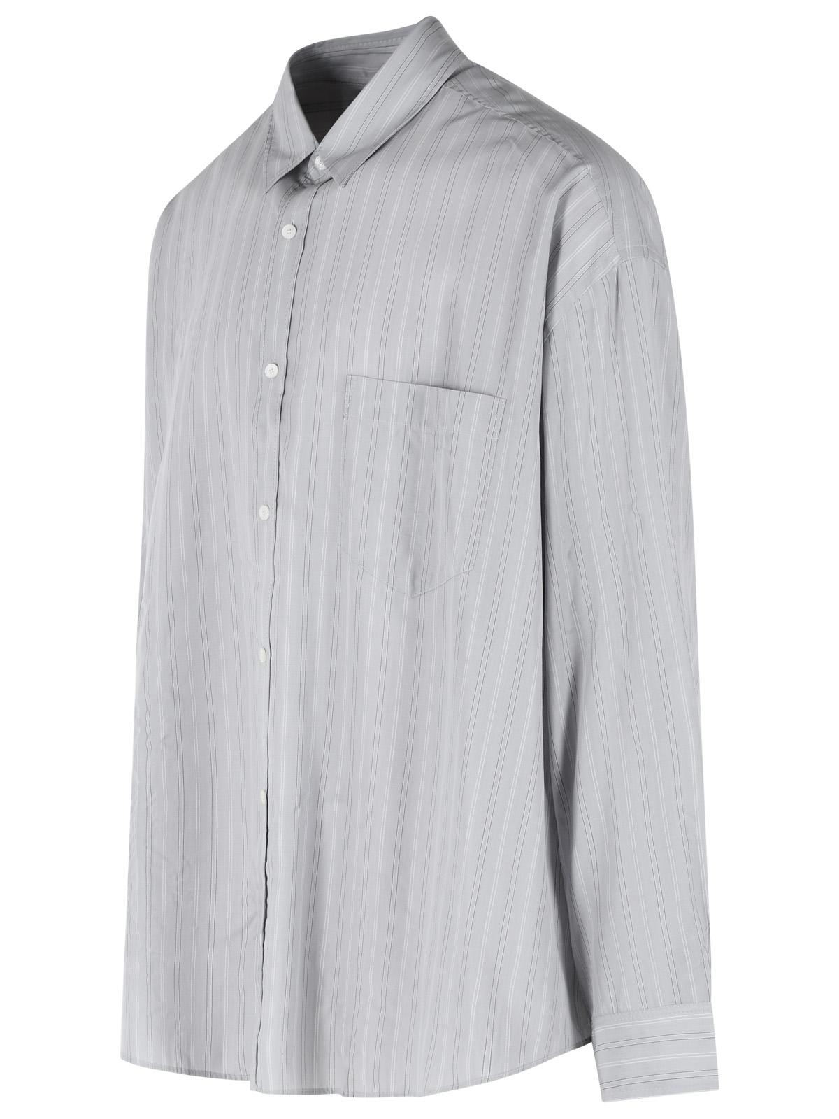 Acne Studios Grey Lyocell Shirt Men ACNE STUDIOS