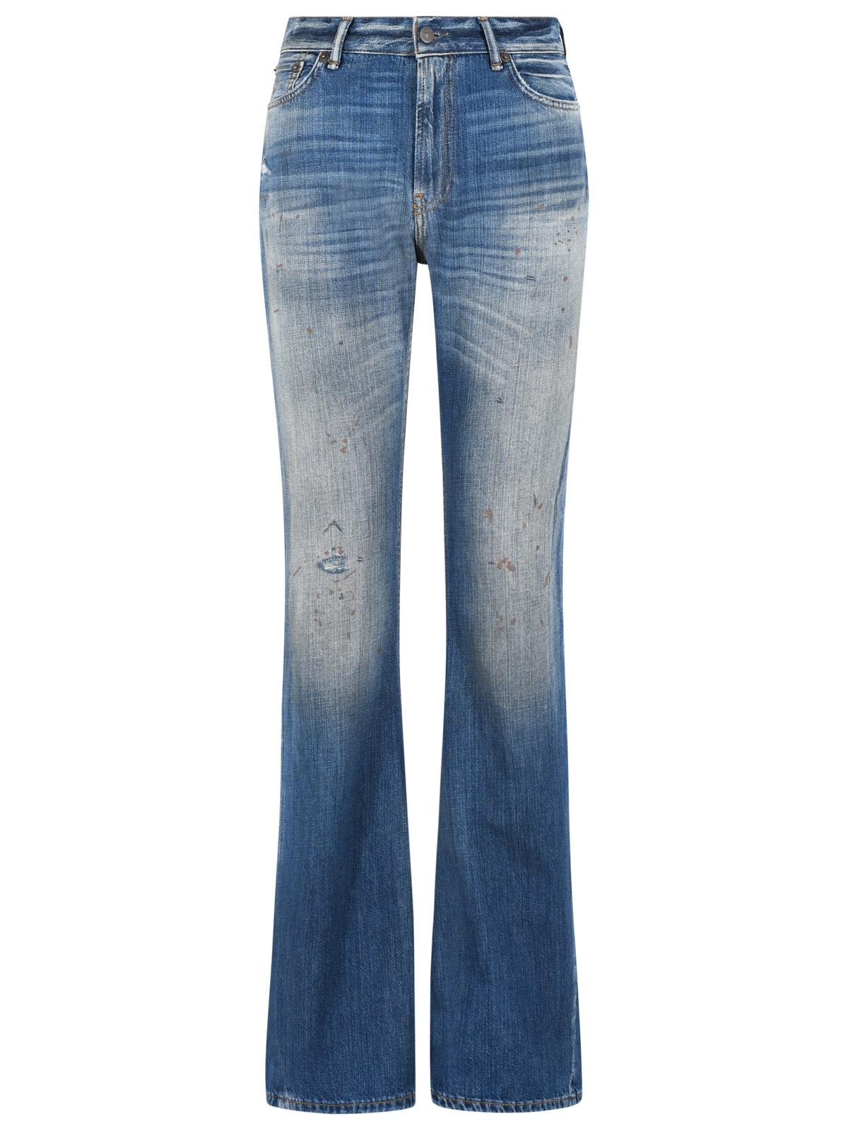 Acne Studios '2025' Blue Cotton Jeans Women ACNE STUDIOS