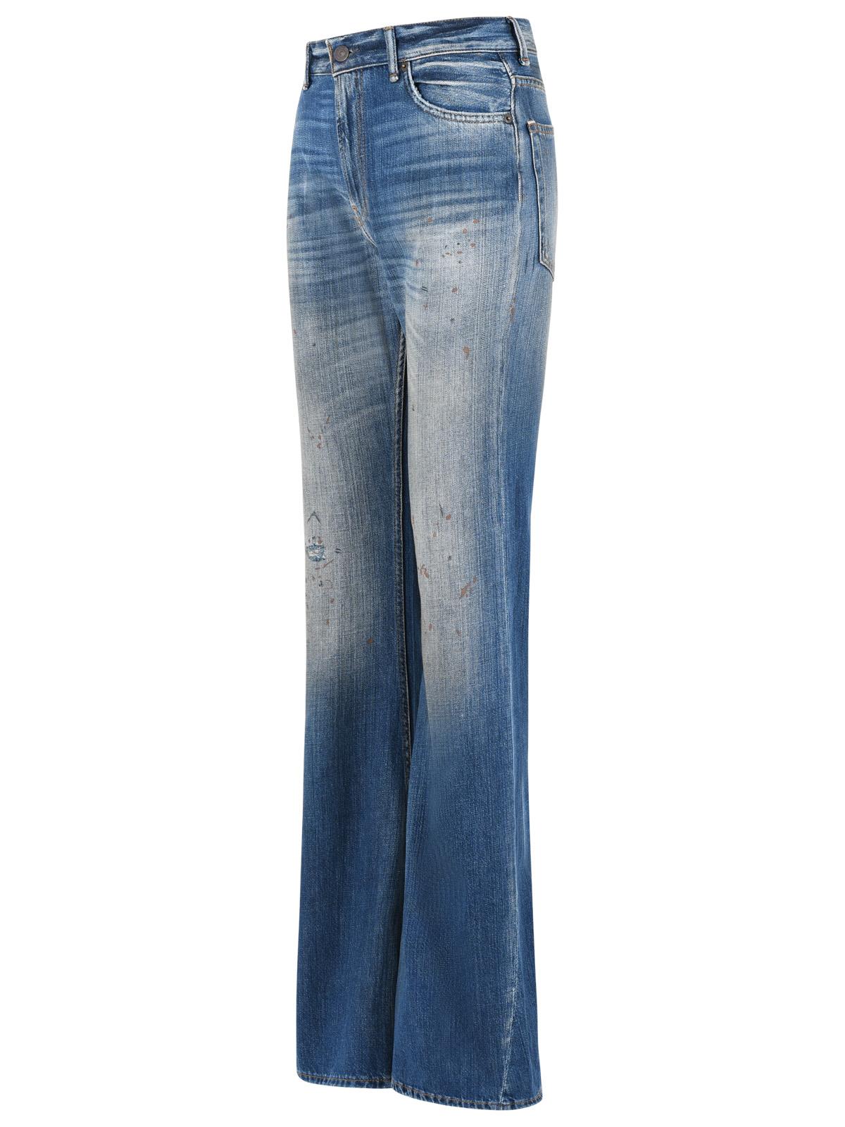Acne Studios '2025' Blue Cotton Jeans Women ACNE STUDIOS