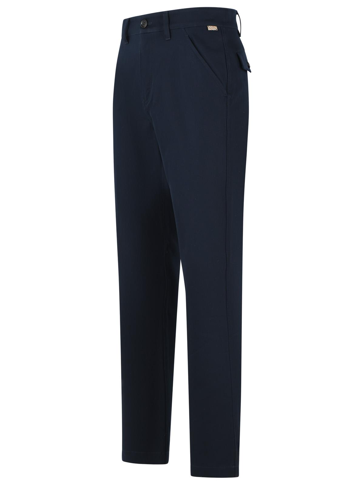 Burberry 'Arthur' Navy Cotton Pants Men BURBERRY