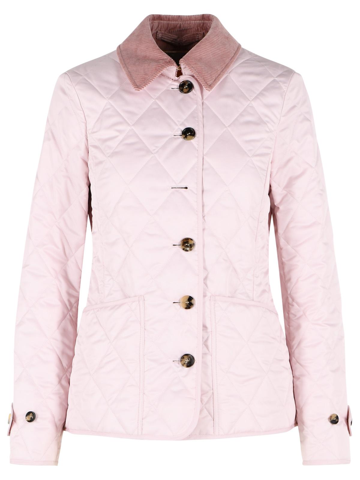 Burberry 'Fernleigh' Pink Polyester Jacket Women BURBERRY