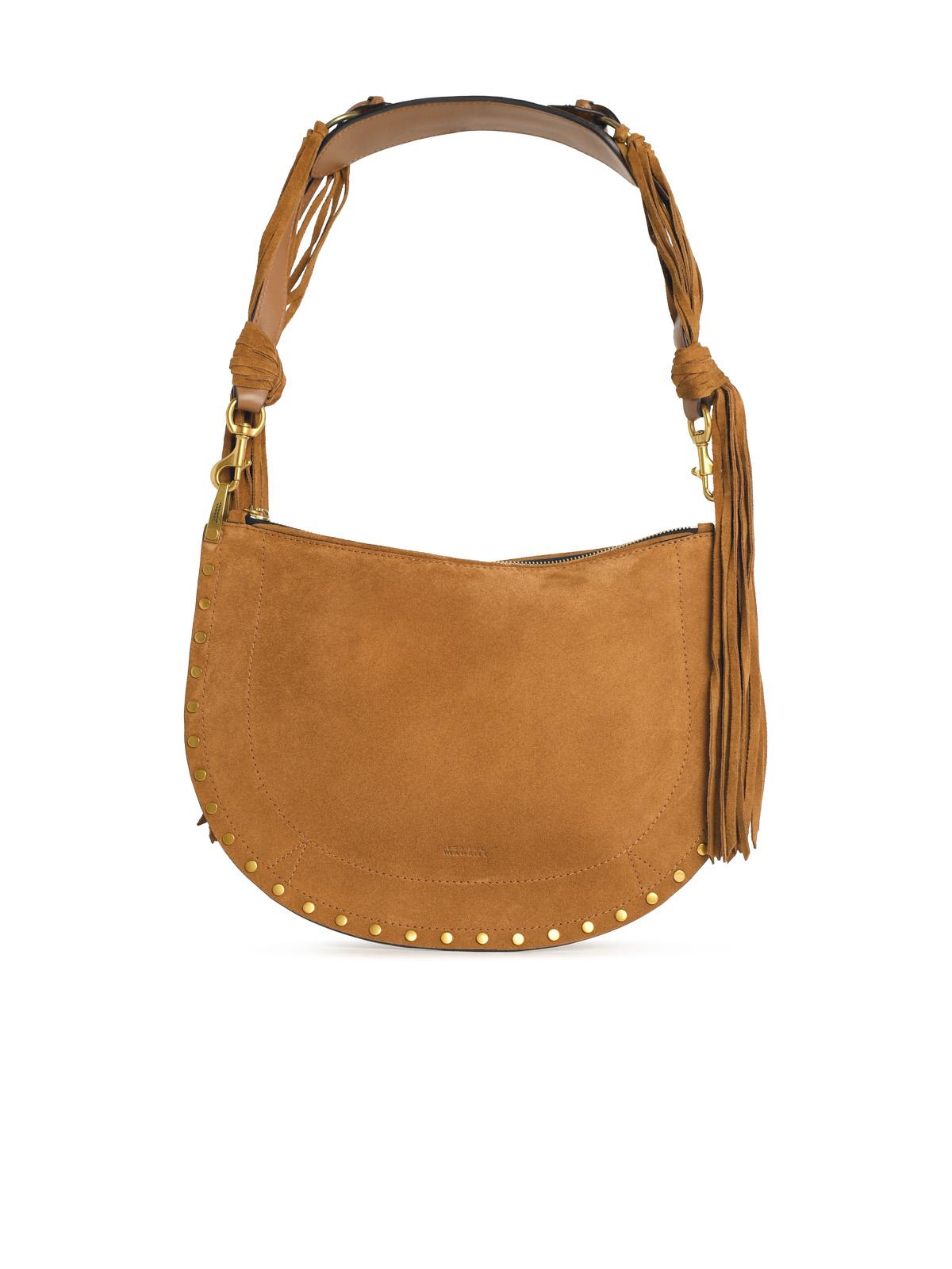 Isabel Marant Oskan Soft' Suede Cognac Bag Women ISABEL MARANT