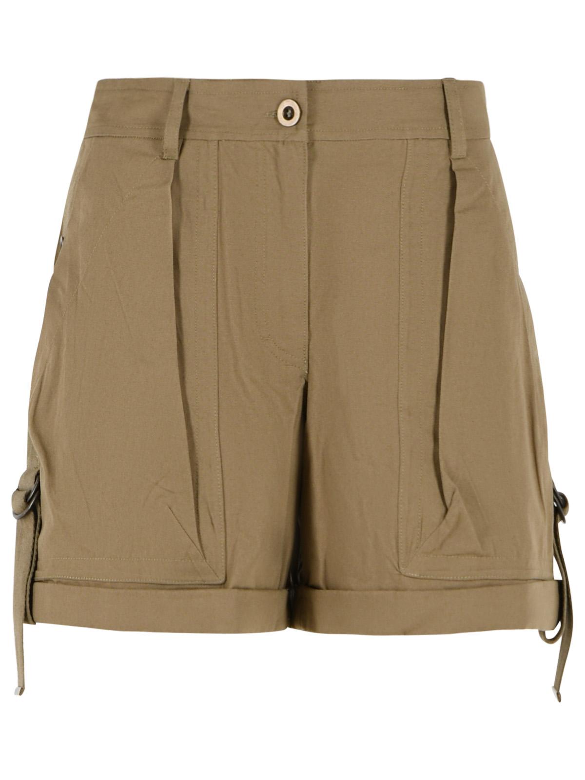 Isabel Marant 'Boniza' 'Kaki' Cotton Shorts Women ISABEL MARANT