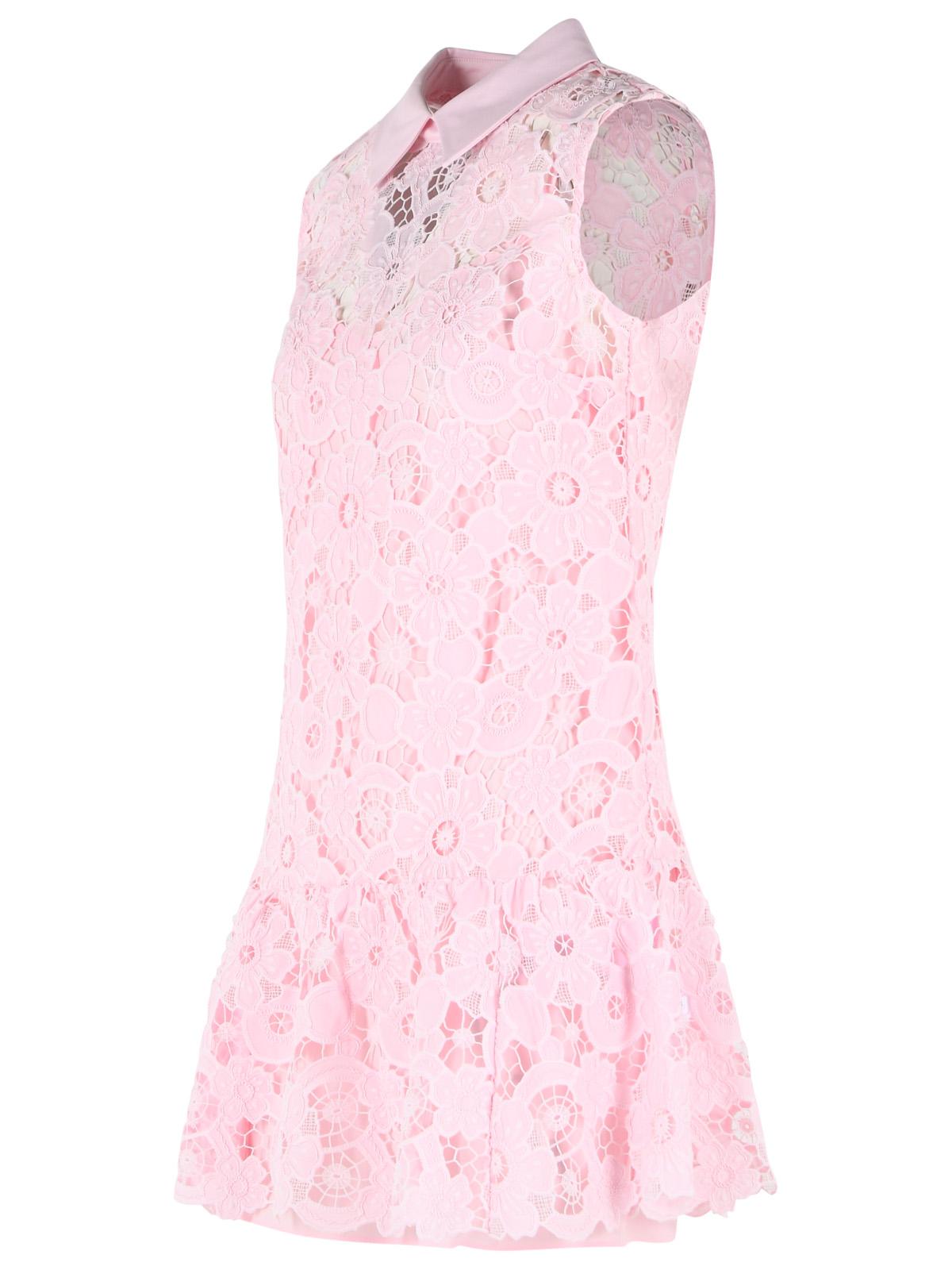 Self Portrait Pink Polyester Dress Women SELF-PORTRAIT