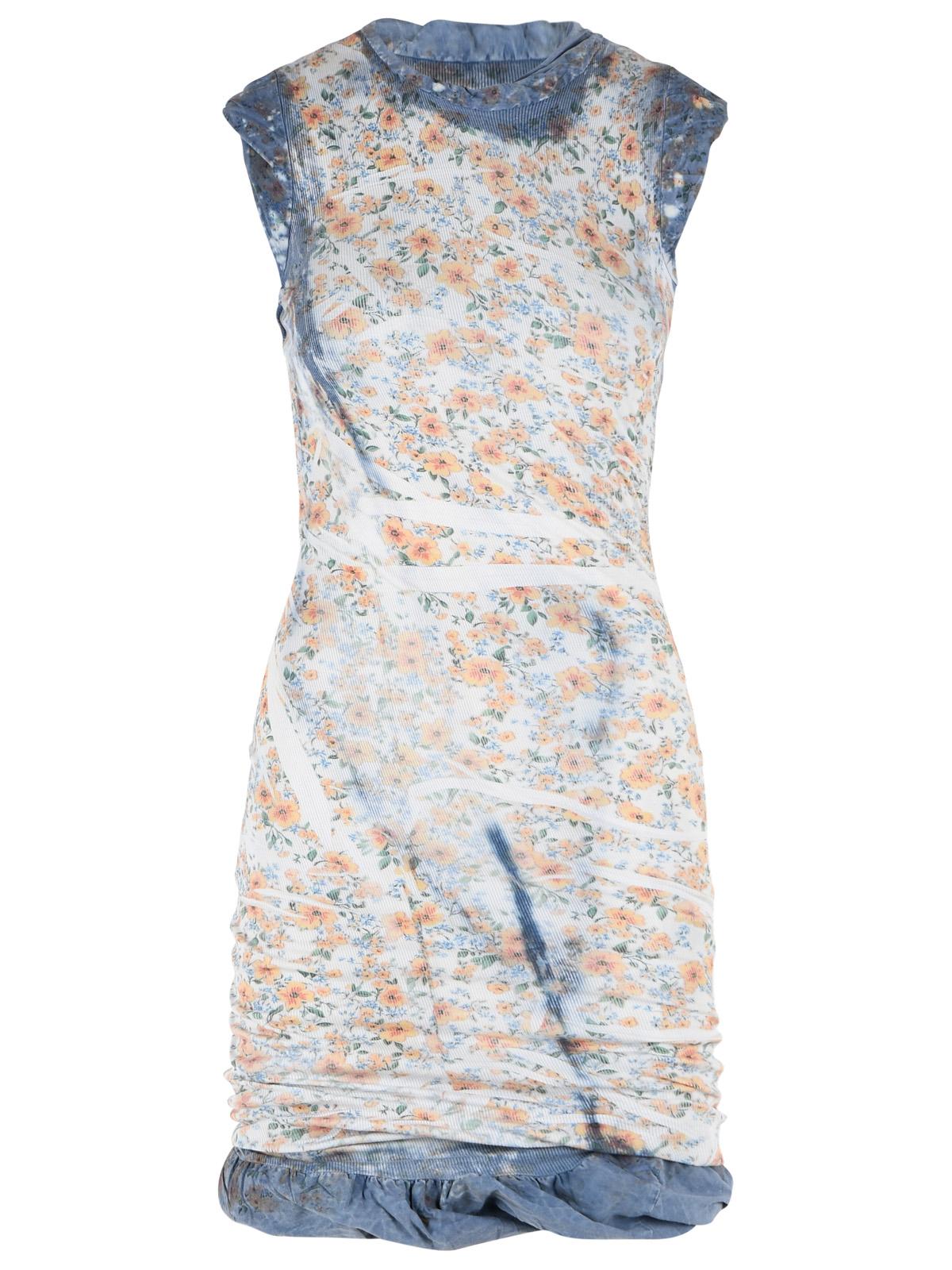 Diesel 'D-Ayana' Multicolor Stretch Cotton Dress Women DIESEL