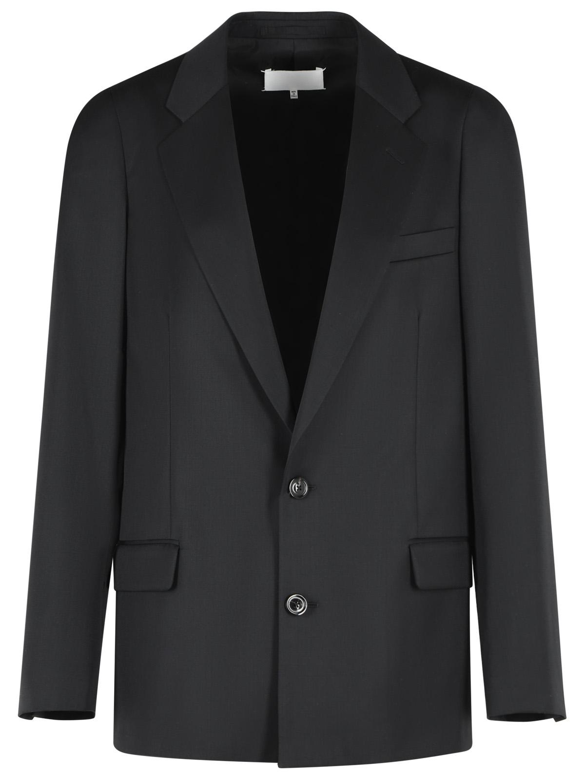 Maison Margiela Black Virgin Wool Blazer Women MAISON MARGIELA