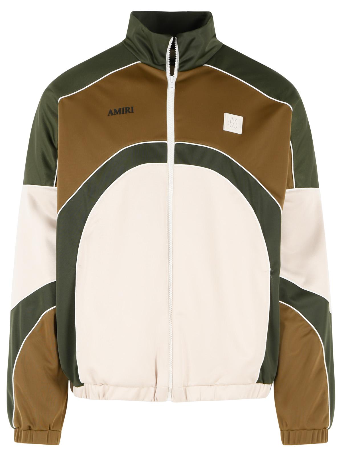 Amiri 'Track' Polyester And Multicolor Cotton Jacket Men AMIRI