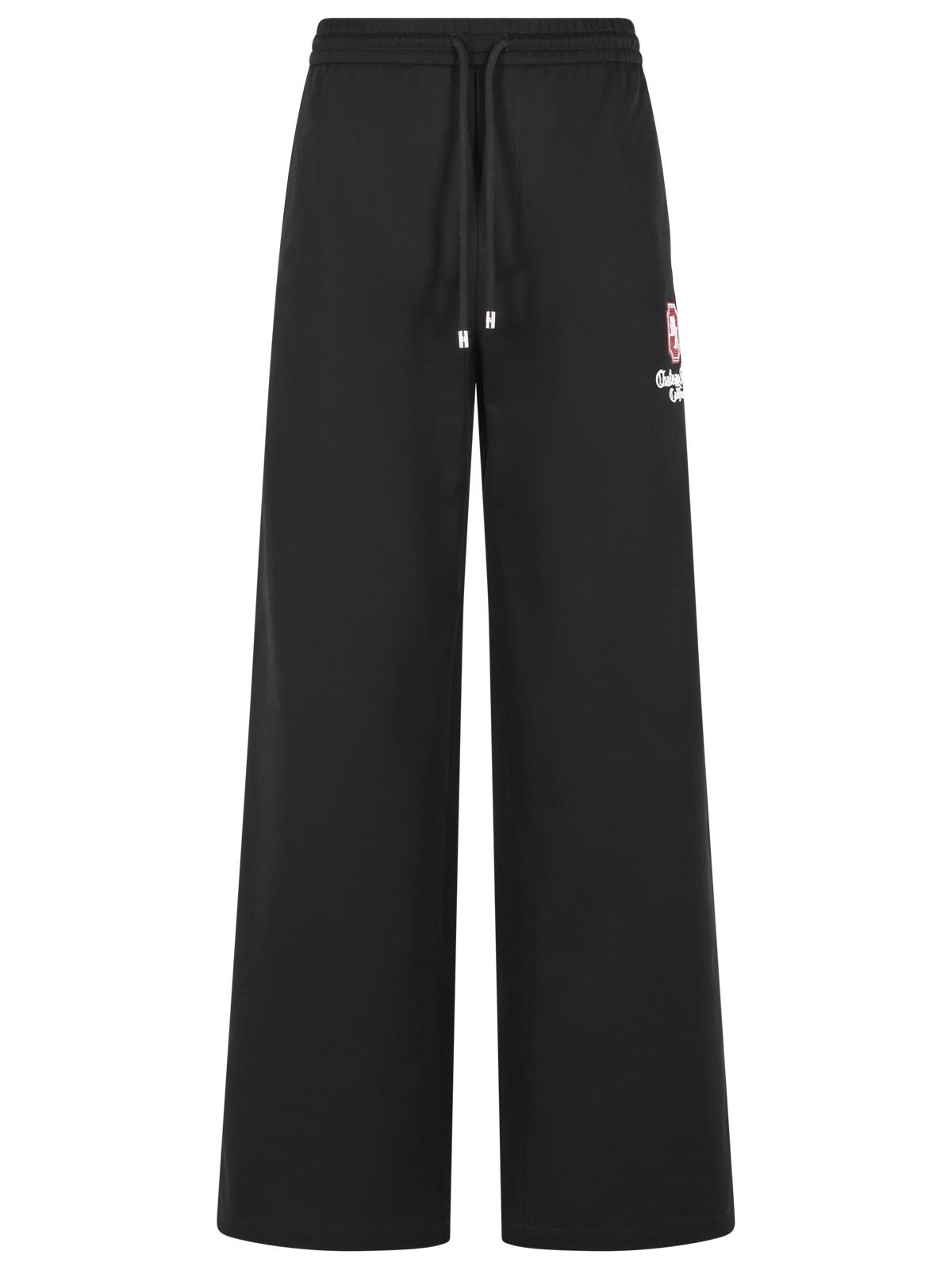 Amiri Black Cotton Trousers Men AMIRI