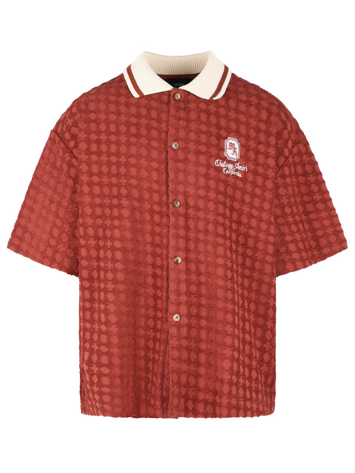 Amiri Brick Cotton Shirt Men AMIRI