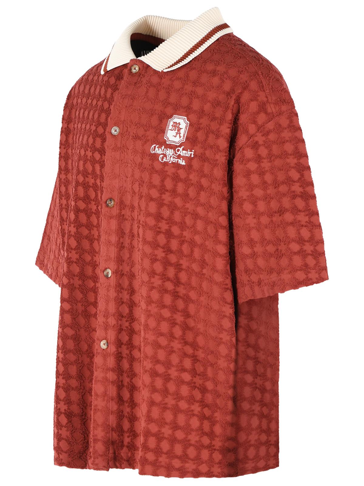 Amiri Brick Cotton Shirt Men AMIRI