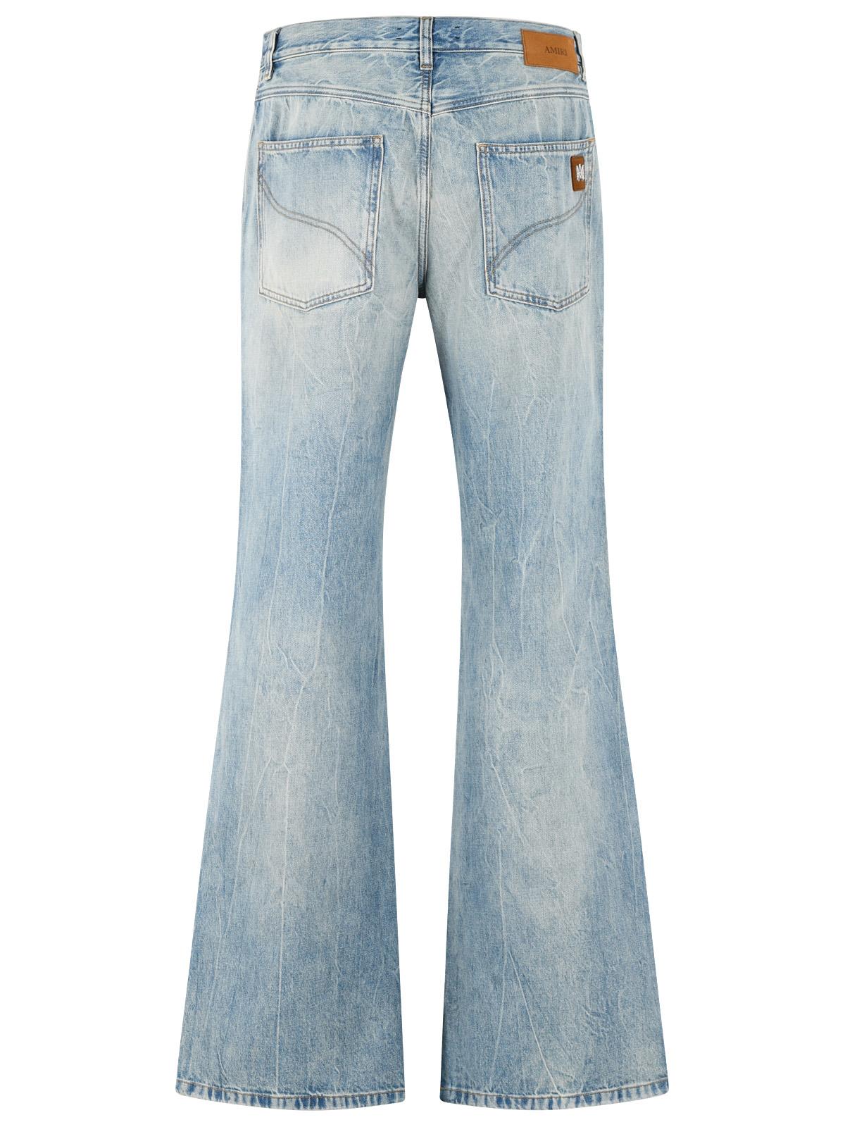 Amiri 'Boot Cut' Light Blue Denim Jeans Men AMIRI