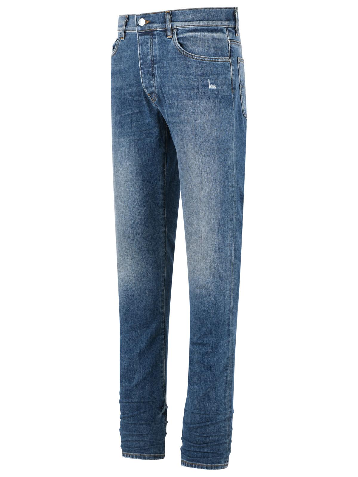 Amiri 'Stack' Blue Cotton Jeans Men AMIRI
