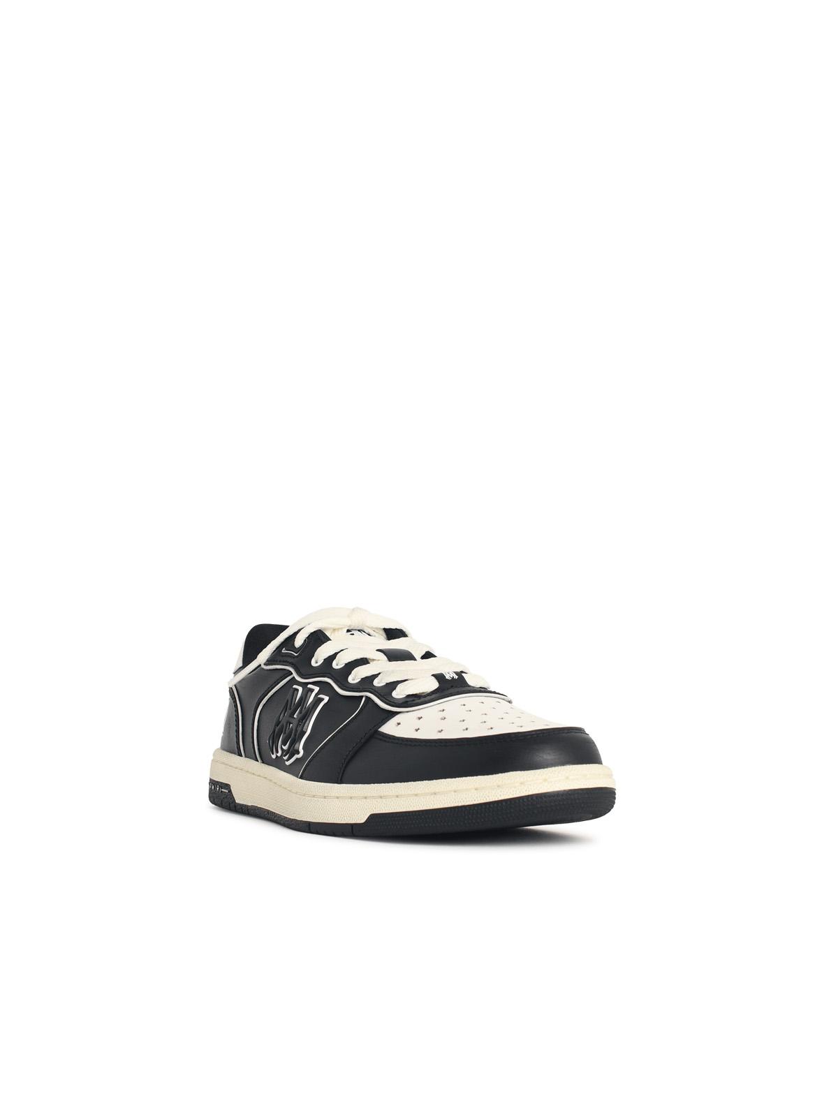 Amiri 'Newport' Black Leather Blend Sneakers Men AMIRI
