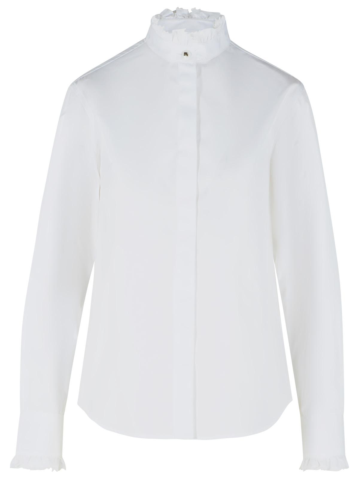 Burberry 'Helen' White Cotton Shirt Women BURBERRY