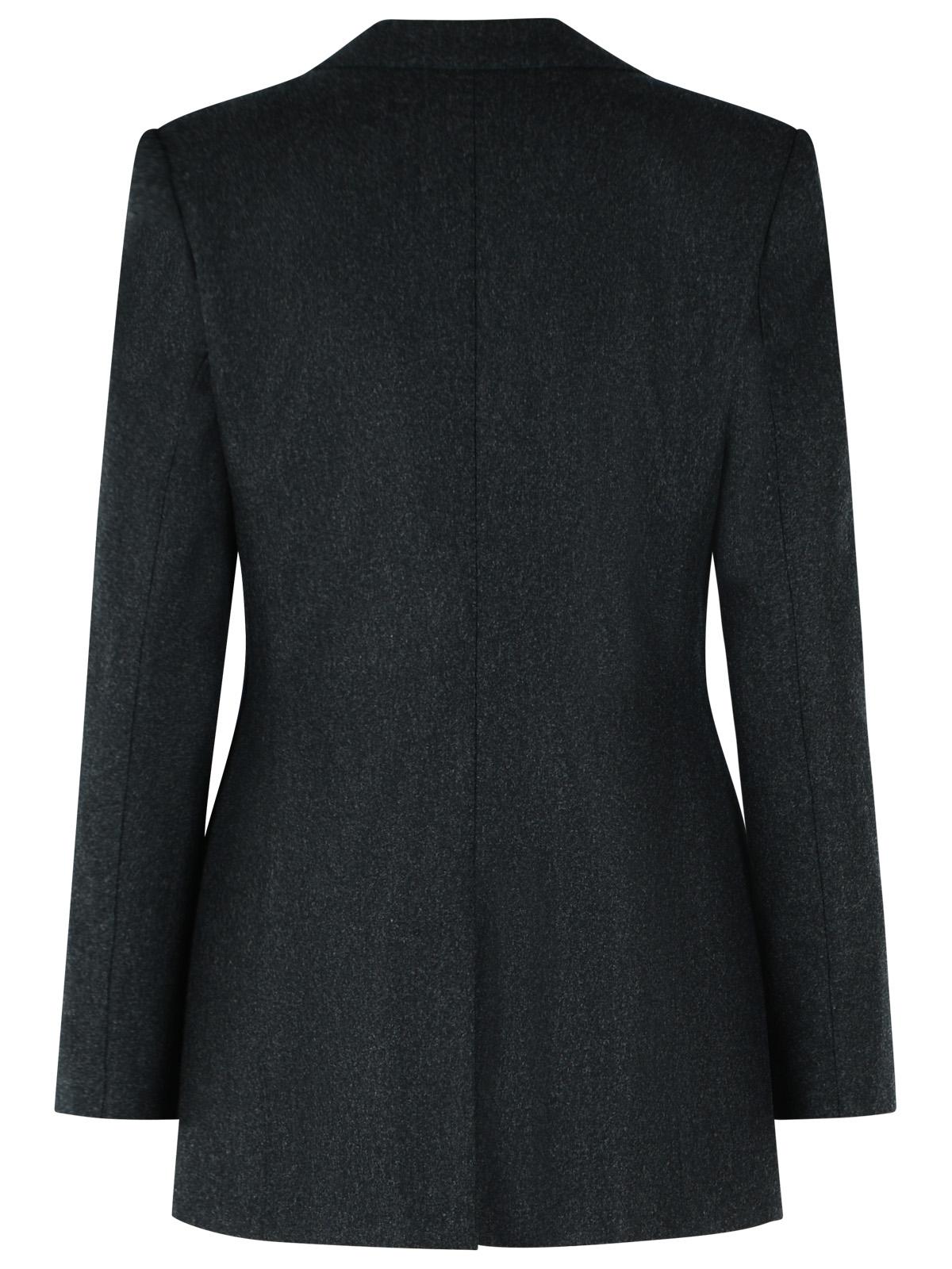 Dolce & Gabbana Grey Wool Flannel Jacket Women DOLCE & GABBANA