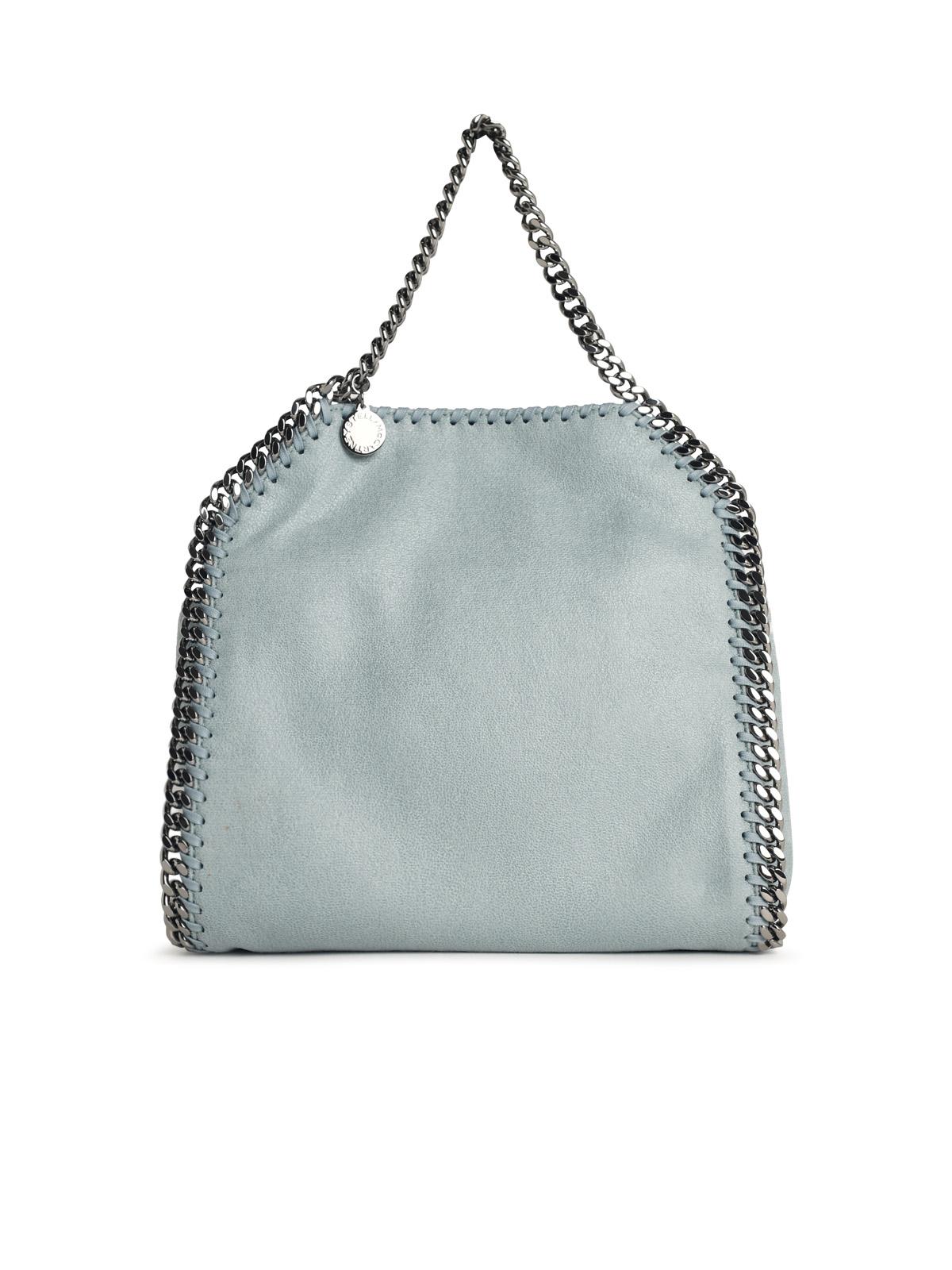 Stella Mccartney 'Falabella' Mini Bag In Light Blue 'Shaggy Deer' Women STELLA MCCARTNEY