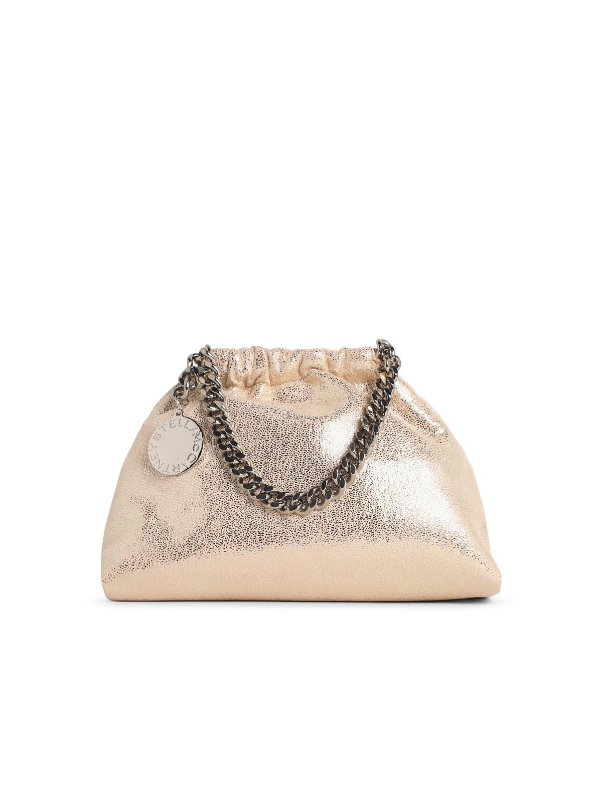 Stella Mccartney 'Falabella' Mini Bag With Pink 'Shaggy Deer' Drawstring Women STELLA MCCARTNEY