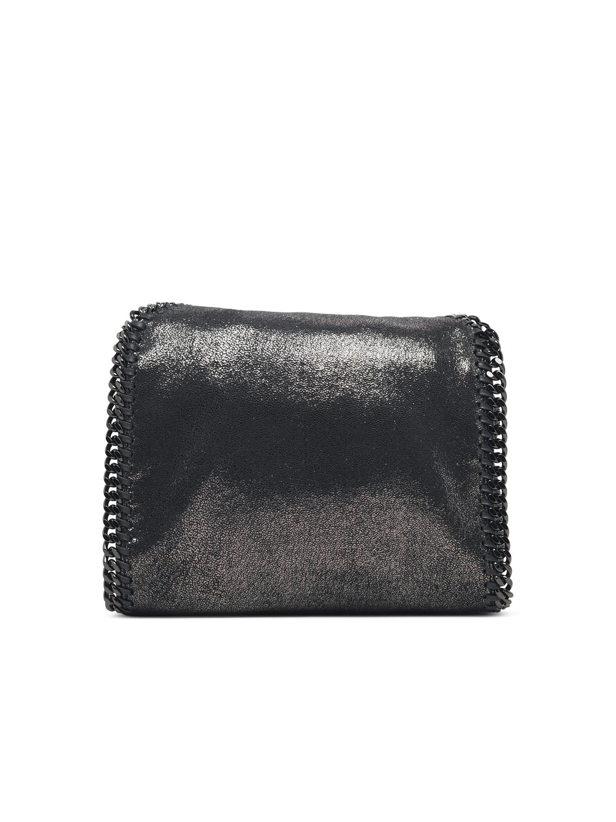 Stella Mccartney 'Falabella Tote' Mini Bag In Dark Navy Shiny Dotted Eco Women STELLA MCCARTNEY