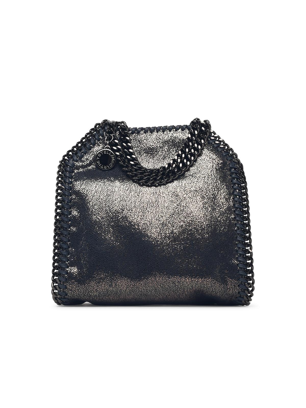 Stella Mccartney 'Tiny Falabella' Bag In 'Shaggy Deer' Navy Women STELLA MCCARTNEY