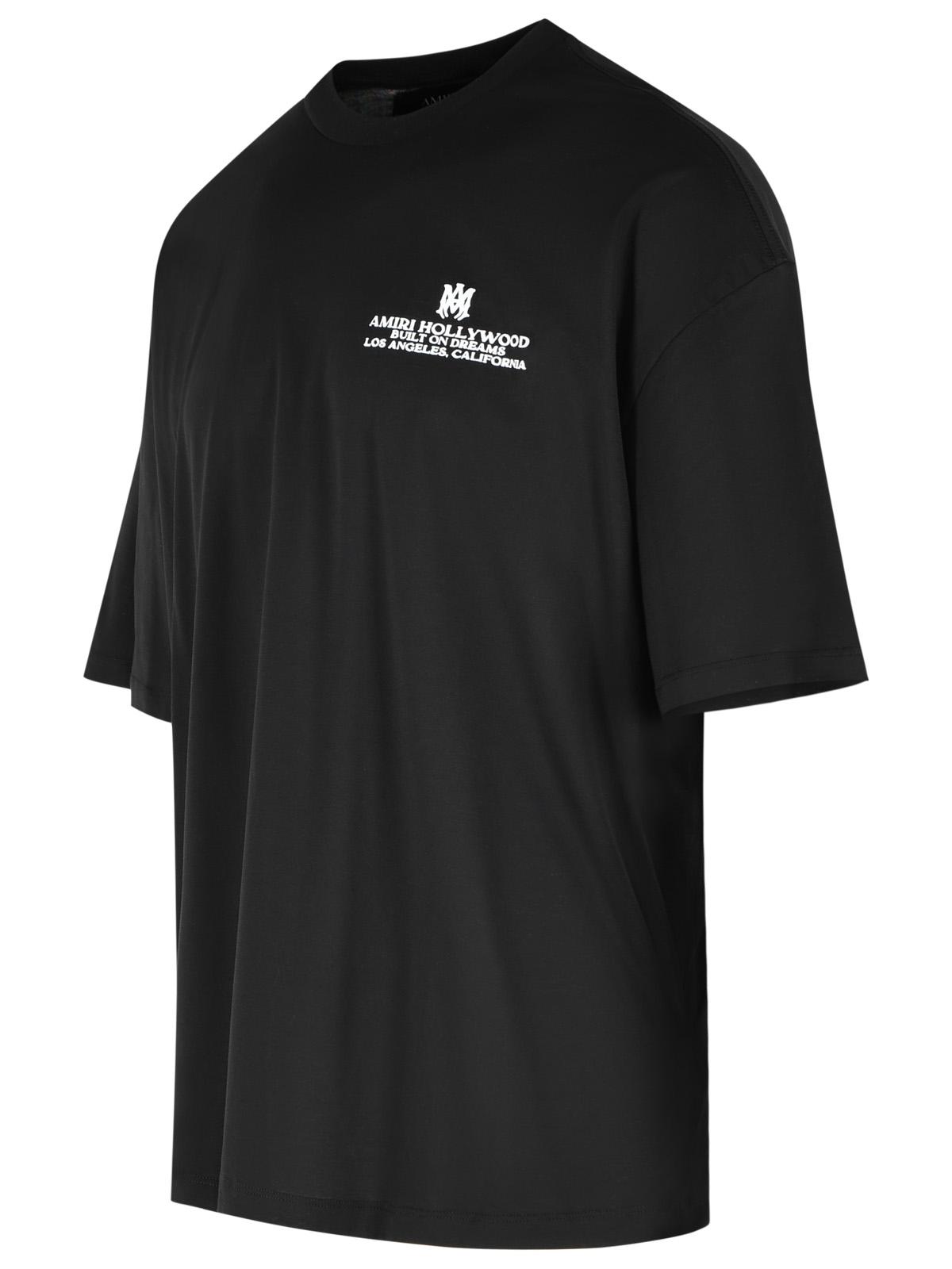 Amiri 'Built On Dreams' Black Cotton T-Shirt Men AMIRI