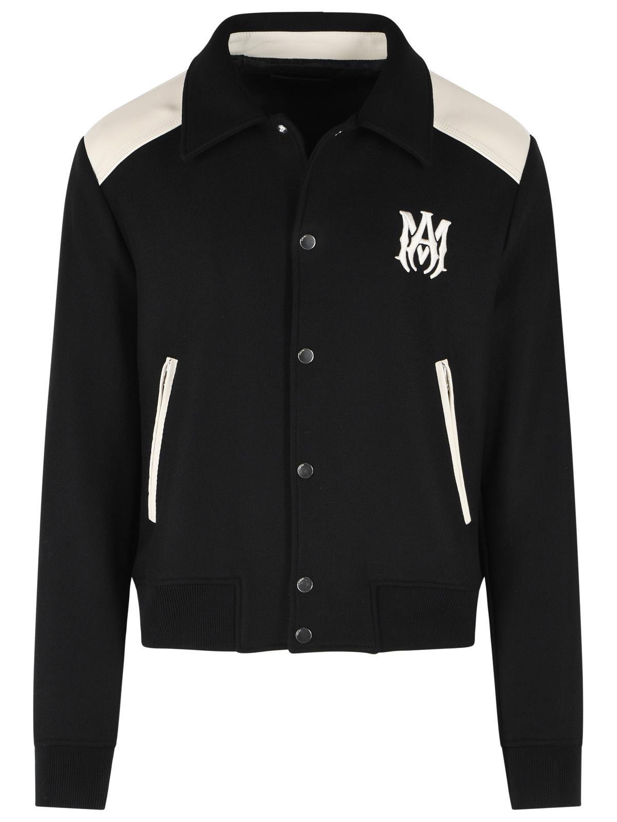 Amiri 'Ma Band' Black Virgin Wool Blend Jacket Men AMIRI