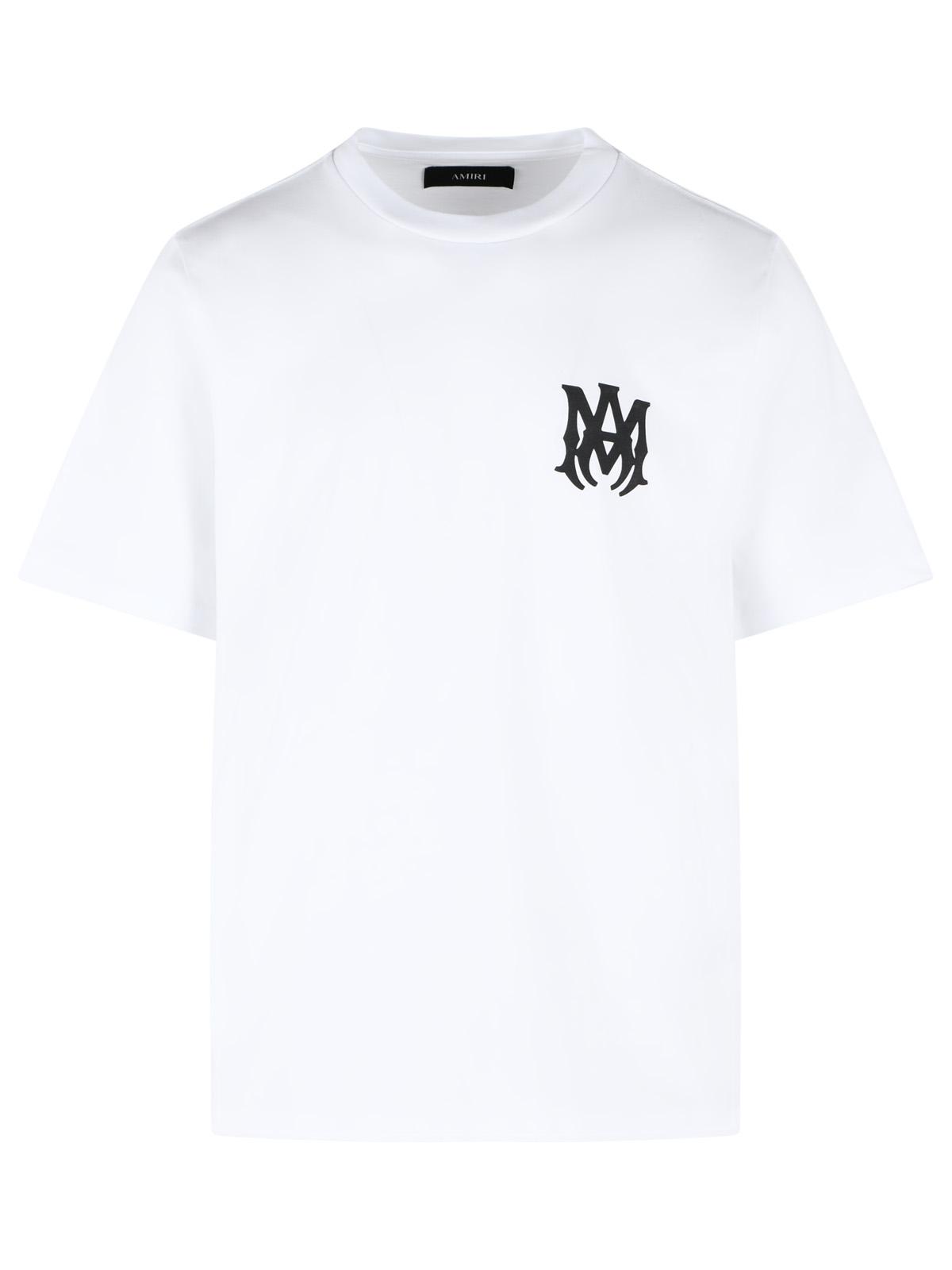 Amiri 'Ma Core' White Cotton T-Shirt Men AMIRI