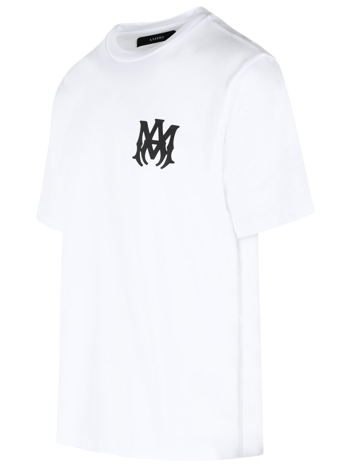 Amiri 'Ma Core' White Cotton T-Shirt Men AMIRI