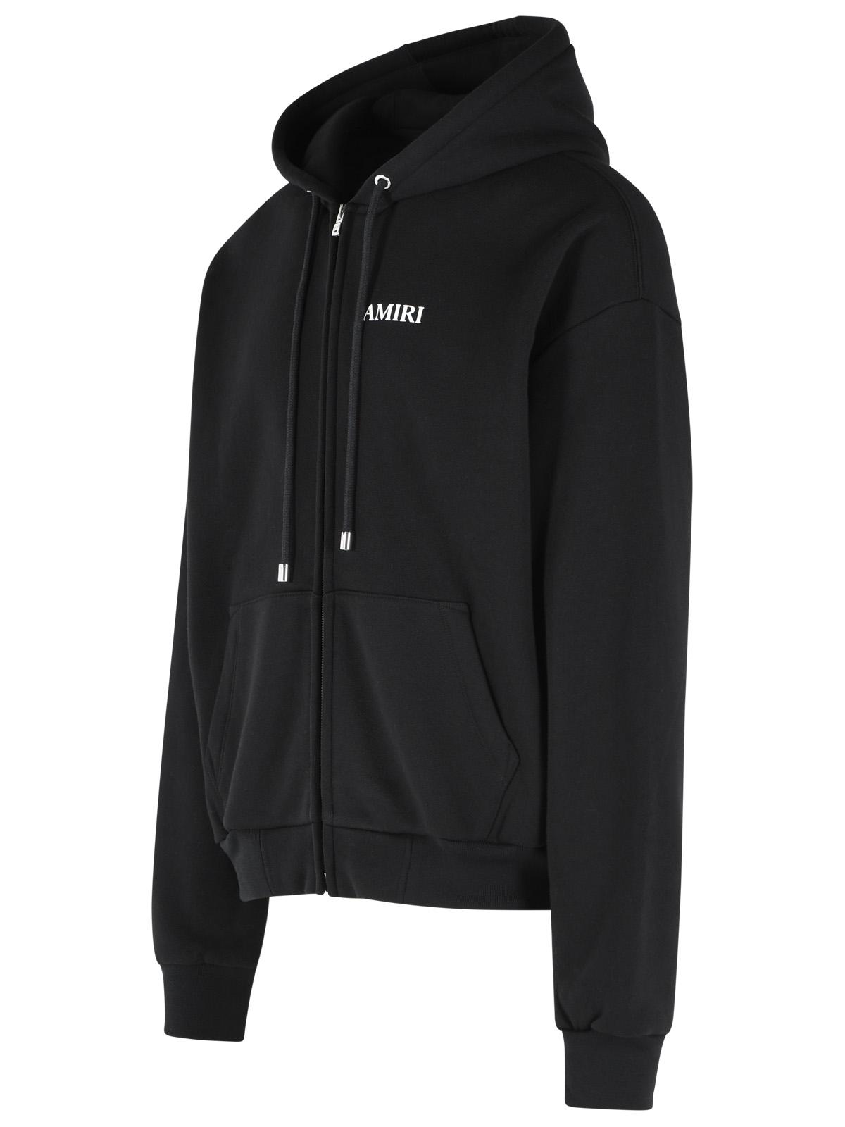 Amiri Black Cotton Sweatshirt Men AMIRI