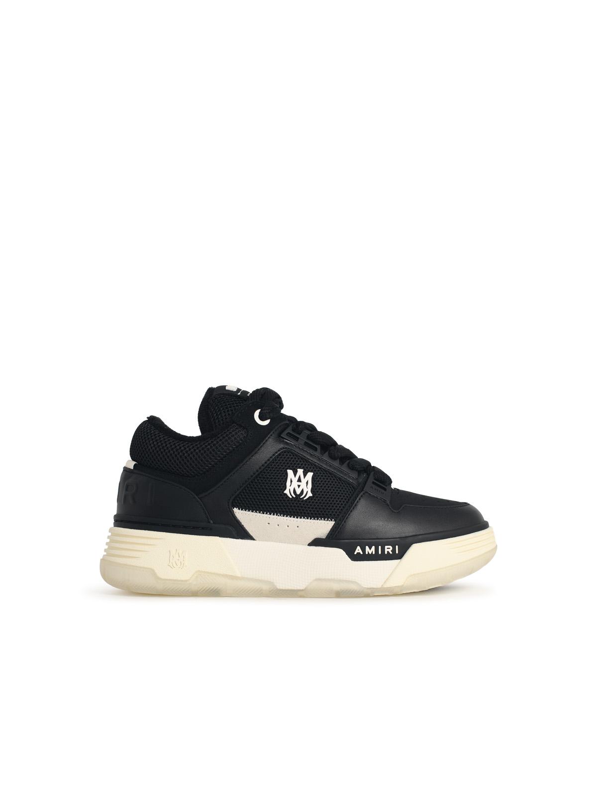 Amiri 'Ma-1' Black Leather Sneakers Men AMIRI