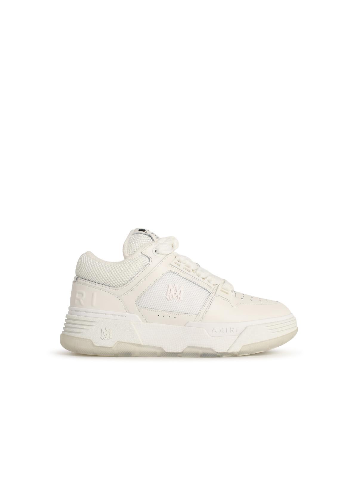 Amiri 'Ma-1' White Leather Sneakers Men AMIRI