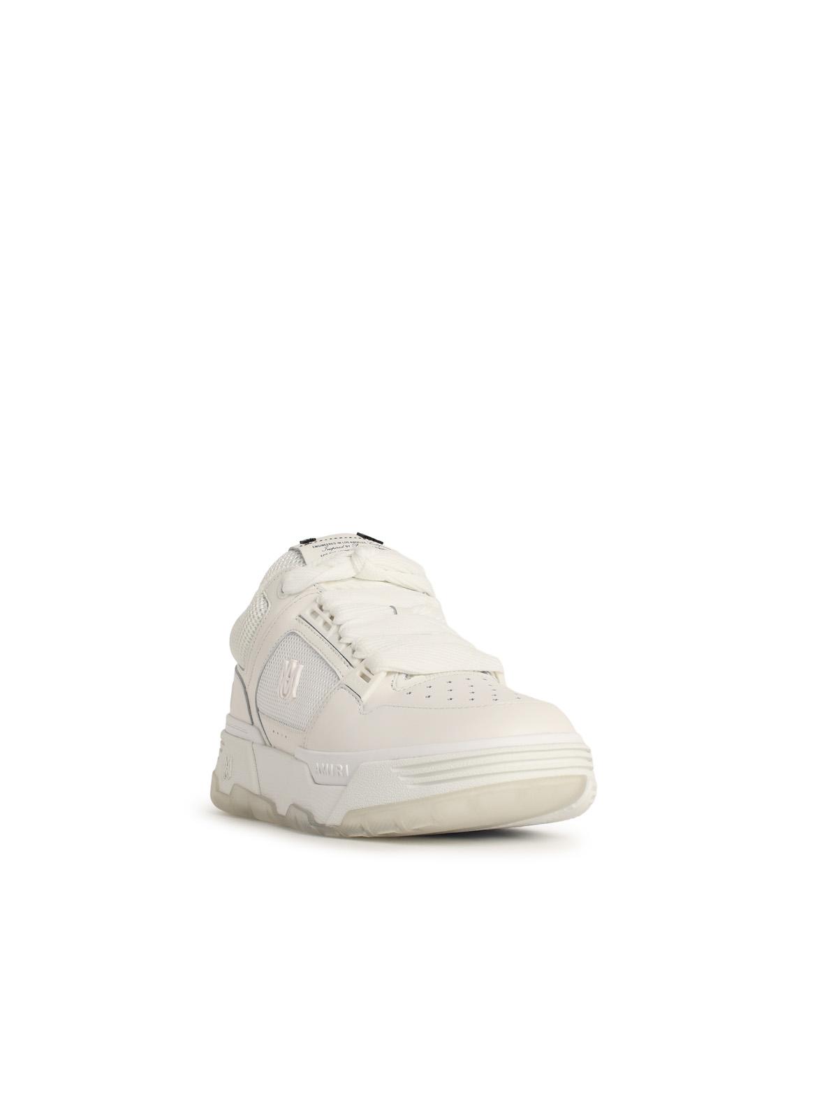 Amiri 'Ma-1' White Leather Sneakers Men AMIRI