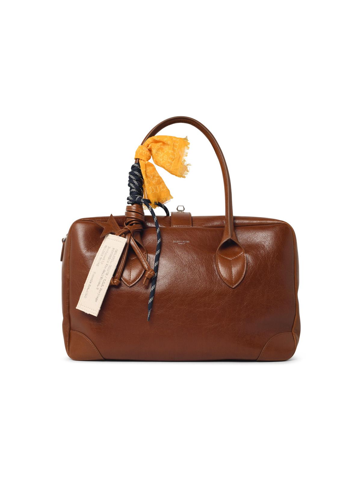 Golden Goose 'Vita' Medium Brown Leather Bag Women GOLDEN GOOSE