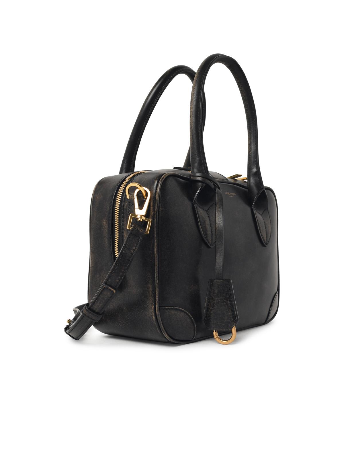 Golden Goose Vintage 'Vita New' Black Leather Bag Women GOLDEN GOOSE