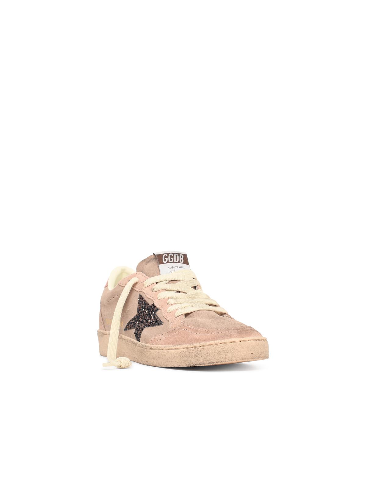 Golden Goose 'Ball Star' Camellia Pink Suede Sneakers Women GOLDEN GOOSE