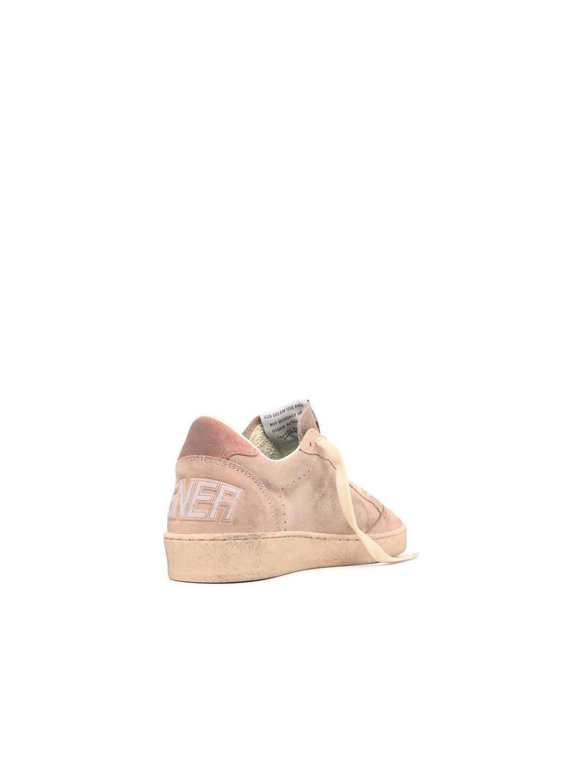 Golden Goose 'Ball Star' Camellia Pink Suede Sneakers Women GOLDEN GOOSE
