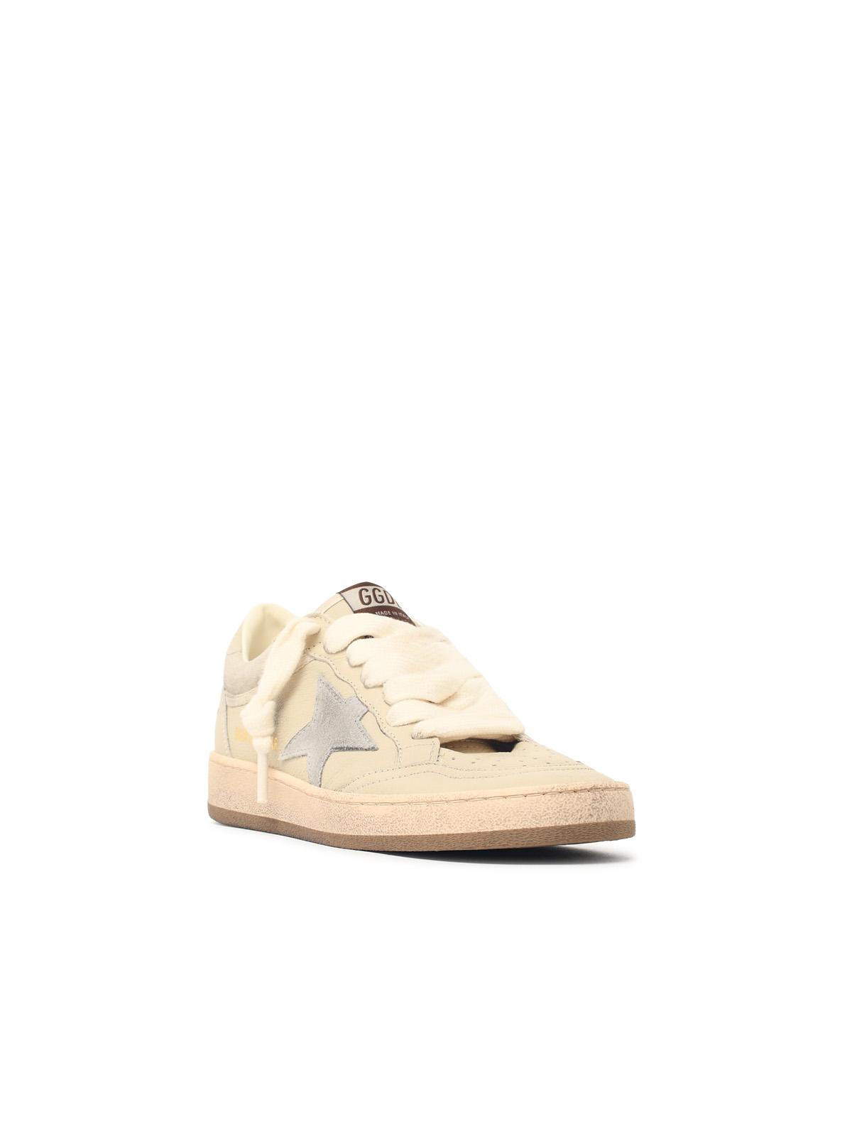 Golden Goose Cream Leather Ball Star' Sneakers Women GOLDEN GOOSE