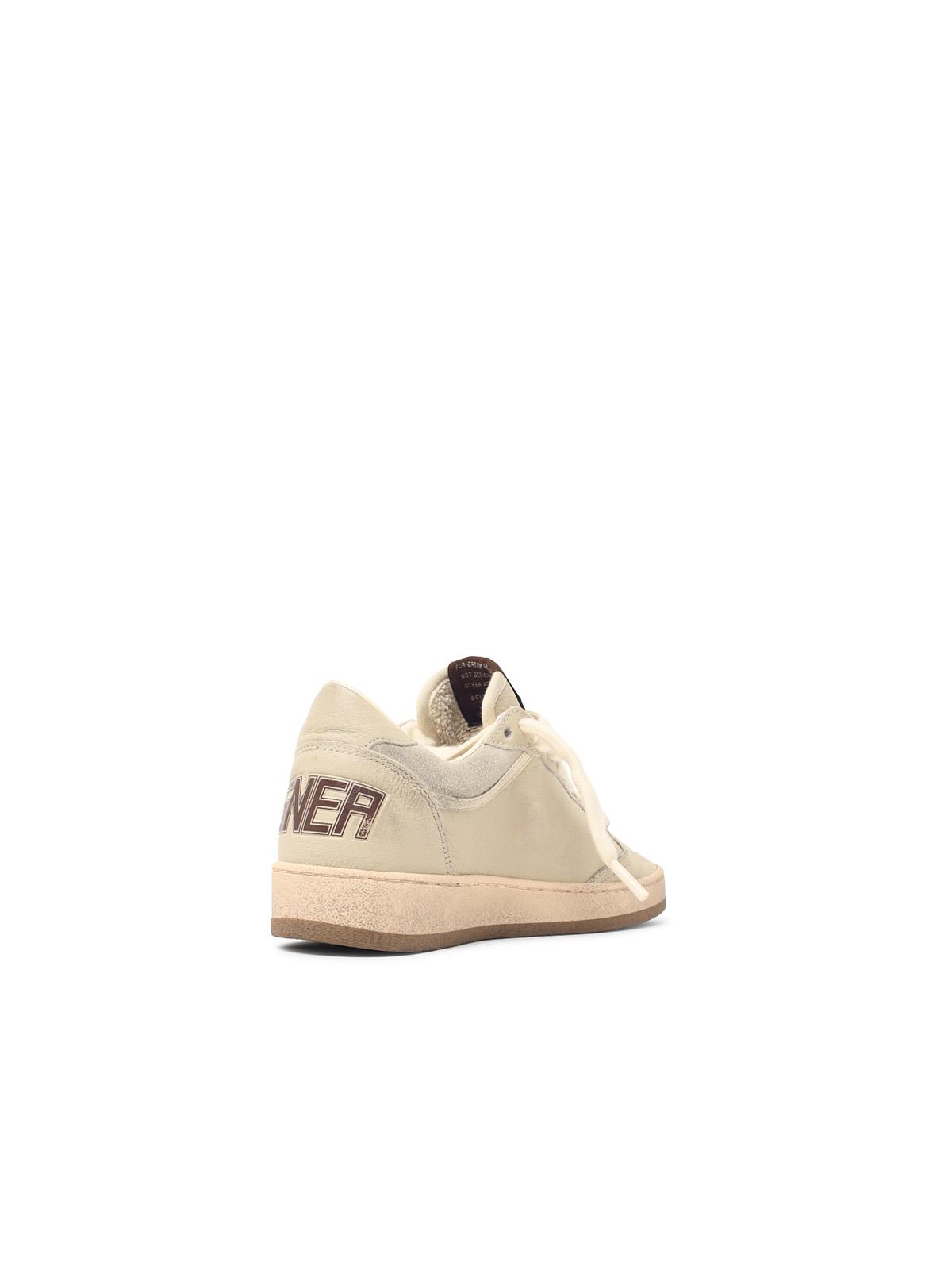 Golden Goose Cream Leather Ball Star' Sneakers Women GOLDEN GOOSE