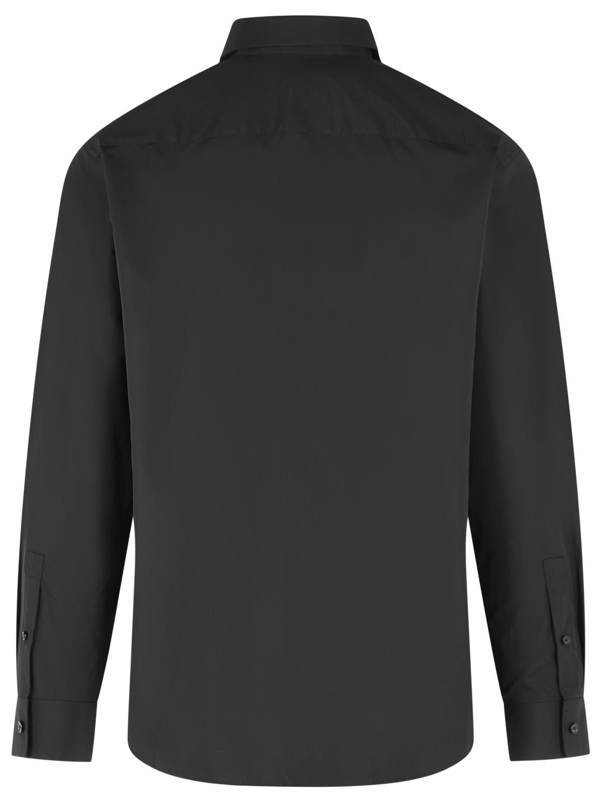 Burberry 'Sam' Black Cotton Shirt Men BURBERRY