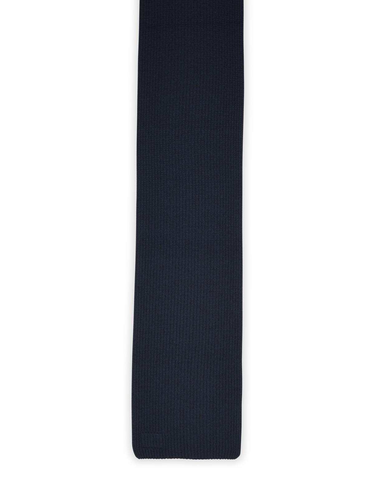 Dolce & Gabbana 'Dg' Patch Scarf In Blue Cashmere Men DOLCE & GABBANA